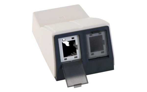 e-intec Data-Box 2-Port RJ45 Keystone C