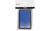 Creativ Company Stempelkissen Ink Pad, 9 x 6 x 2 cm Blau