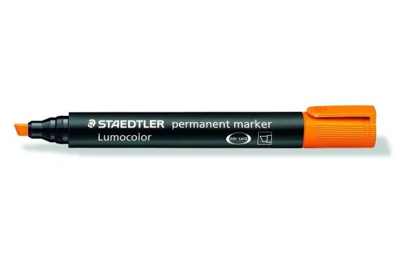 Staedtler Permanent-Marker Lumocolor 350 Orange, permanent