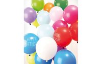 Rico Design Luftballon Happy Birthday Ø 30 cm, 12...