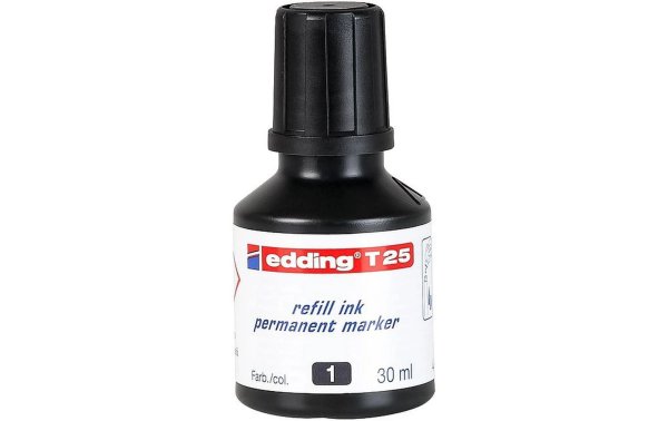 edding Tintenpatrone Permanent Schwarz