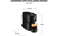 DeLonghi Kaffeemaschine Nespresso Vertuo Pop ENV90.B Liquorice Black