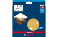 Bosch Professional Schleifpapier EXPERT C470, 150 mm, G 180, 5-tlg.