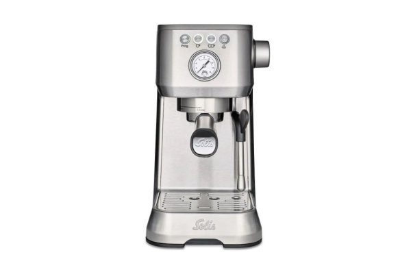 Solis Siebträgermaschine Barista Perfetta Plus Silber