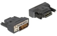 Delock Adapter DVI-25pin m - HDMI f mit LED