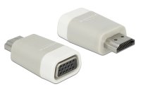 Delock Adapter HDMI - VGA ohne Mutter, Weiss