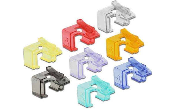 Delock Reparatur Clips RJ45 Set 16 Stück