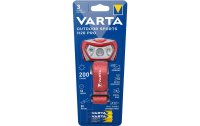Varta Stirnlampe Outdoor Sports H20 Pro Rot
