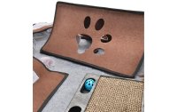 CanadianCat Katzen-Spielzeug Activity Teppich Coleen, 90 x 110 x 27.5 cm