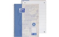 Oxford Notizbuch Collegeblock liniert, A5+, Blau