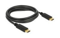 Delock USB 2.0-Kabel bis 5A Strom USB C - USB C 2 m
