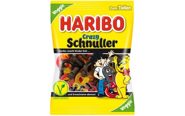 Haribo Gummibonbons Veggie Crazy Schnuller 175 g