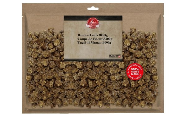 Swiss Mountain Petfood Kauartikel Swiss Beef Cuts, 300 g