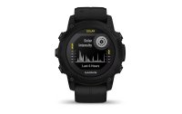 GARMIN Sportuhr Descent G1 Solar Schwarz/Schwarz