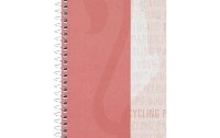 Oxford Notizbuch Collegeblock kariert, A4+, Rot