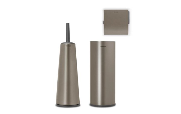 Brabantia Toilettenbürste Set ReNew Platin