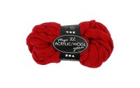 Creativ Company Wolle Acryl XL 15 m Rot