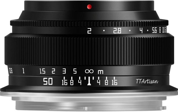 TTArtisan Festbrennweite 50mm F/2 – Canon RF