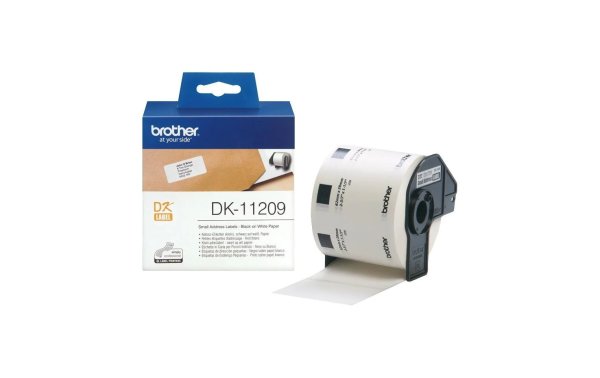 Brother Etikettenrolle DK-11209 Thermo Direct 29 x 62 mm