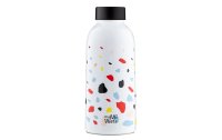 Mama Wata Thermosflasche Party 470 ml, Hellblau/Rot/Weiss