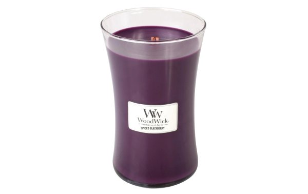 Woodwick Duftkerze Spiced Blackberry Large Jar