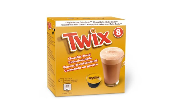 Mars UK Twix Dolce Gusto Trinkschokolade 8 Kapseln