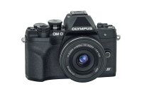 OM-System Fotokamera E-M10 Mark IV Kit 14-42 Schwarz