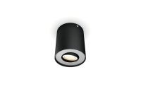 Philips Hue Aufbauspot White Ambiance, Pillar 1x GU10, Schwarz