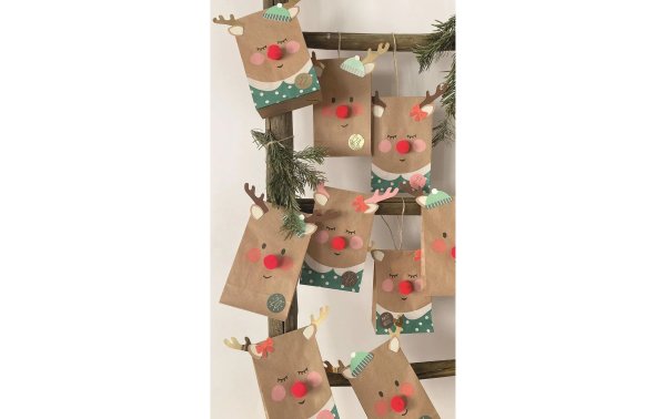 Folia Adventskalender Red Nose Reindeer