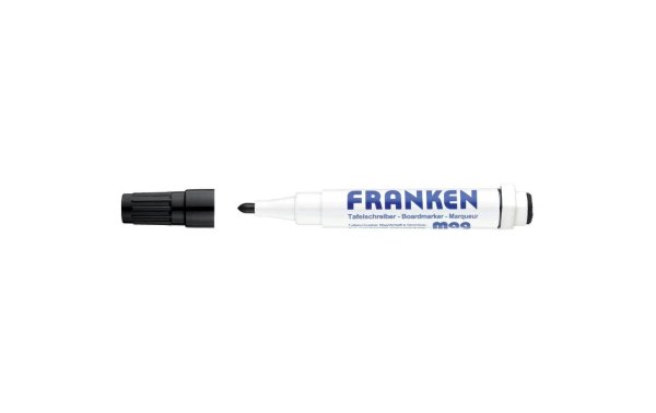 Franken Whiteboard-Marker MagWrite, 1 - 3 mm Schwarz