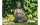 G. Wurm Dekofigur Buddha Sitzend