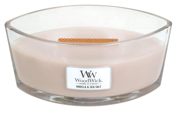 Woodwick Duftkerze Ellipse Vanilla & Sea Salt