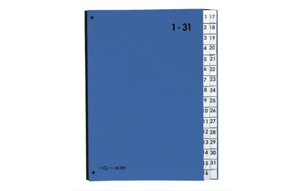 Pagna Pultmappe A4 1-31 Blau