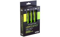 Verico Akku 4x AA 1700 mAh mit USB-C