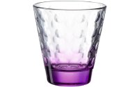 Leonardo Trinkglas Optic 215 ml, 6 Stück, Violett