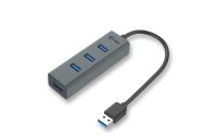 i-tec USB-Hub USB-A Metal 4x USB 3.0