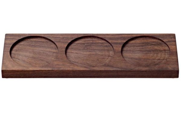 Crush Grind Untersetzer für Gewürzmühle Walnut Braun