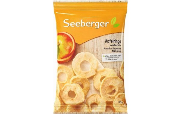 Seeberger Apfelringe 80 g