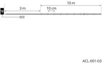 STT LED-Lichterkette Recharge String 10 m, 200 LED, Grün