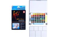 Talens Aquarellfarbe Koi Pocket Field Sketch Box 48 Näpfchen