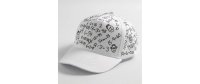 Creativ Company Baseball-Cap 49.5-56 cm Baumwolle, Weiss
