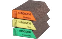 Bosch Professional Unischleifblock Expert S470, 3-teilig, 69 x 97 x 26 mm
