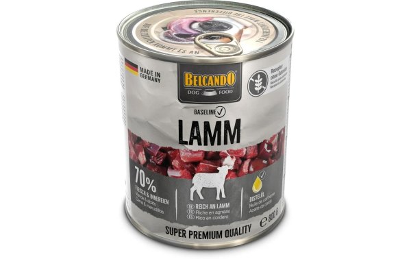 Belcando Nassfutter Baseline Lamm, 800 g