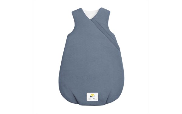 Julius Zöllner Baby-Ganzjahresschlafsack Little Place Uni Blue Gr. 44/46