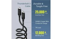 Edimax Thunderbolt 3-Kabel 40 Gbps USB C - USB C 2 m