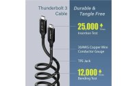 Edimax Thunderbolt 3-Kabel 40 Gbps USB C - USB C 3 m