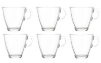 Montana Kaffeetasse Brasil 220 ml, 6 Stück, Transparent