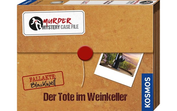 Kosmos Partyspiel Murder Mystery Case File: Der Tote im Weinkeller