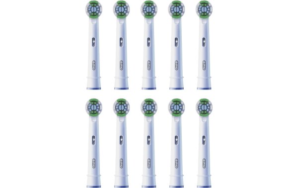 Oral-B Zahnbürstenkopf Precision Clean 10 Stück, Weiss