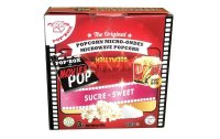 Movies Star Pop Box Mikrowellen Popcorn Zucker 300 g